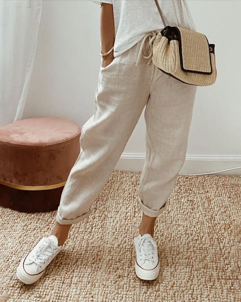 Sienna™ - Lichtgewicht loungebroek