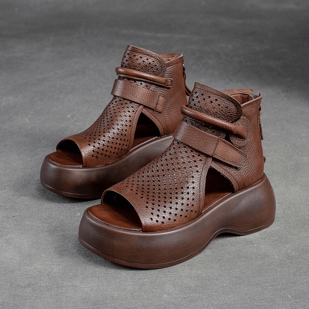 Lieke™ | Orthopedische Leren Sandalen